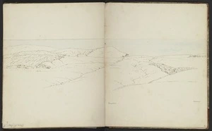 Mantell, Walter Baldock Durrant, 1820-1895 :From Mt Royal. 2. Bobby's Head. Goodwood. [1851-1852]