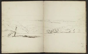 Mantell, Walter Baldock Durrant, 1820-1895 :From Mt Royal. 3. Bobby's head. Pleasant River & Otago [1851-2]