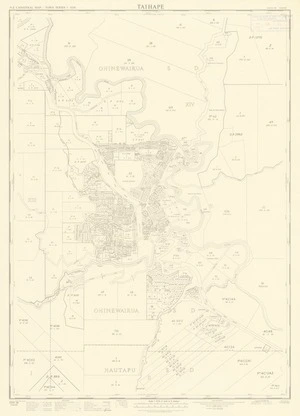 Taihape [electronic resource] / drawn by B.J. Paddison & P.M. Cook.