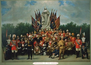 Artist unknown :Soldiers of the Queen. [London, 1897]