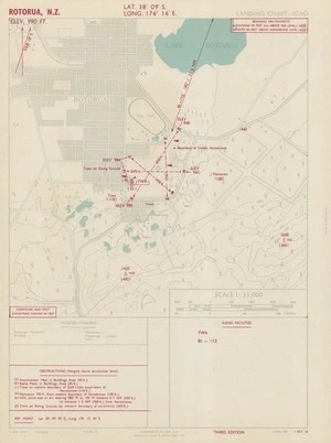 Rotorua, N.Z. / drawn by Lands and Survey Dept. N.Z.