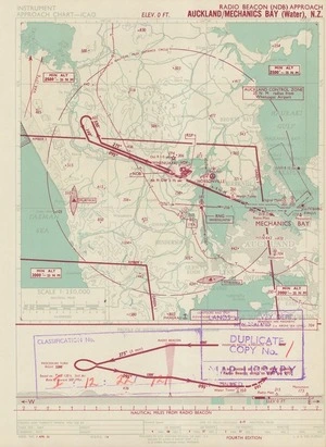 Auckland/Mechanics Bay (Water), N.Z. / drawn by Lands and Survey Department, N.Z.