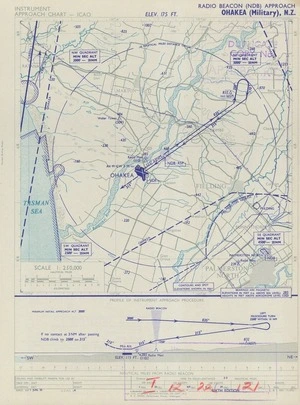Ohakea (Military), N.Z. / drawn by Land Survey Dept., N.Z.