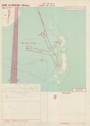 Cook Is./Aitutaki (Water) / drawn by Lands and Survey Dept., N.Z.