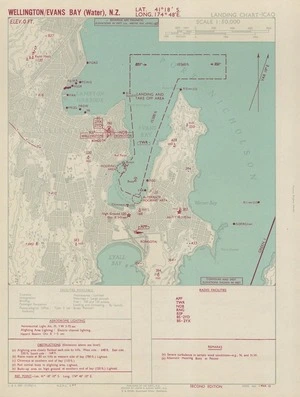 Wellington/Evans Bay (Water), N.Z. / drawn by Lands & Survey Dept., N.Z.