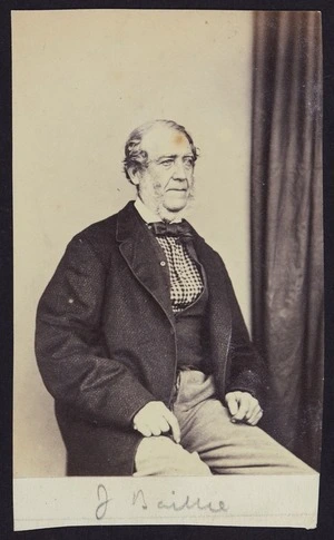 Photographer unknown :Portrait of J Baillie