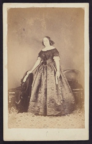 Photographer unknown :Portrait of Mrs Campbell