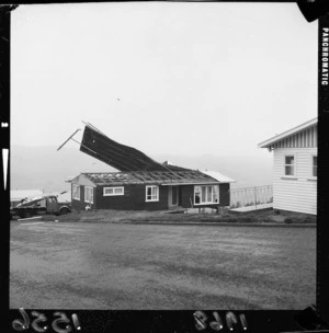 House in Kingston, Wellington, damaged by Wahine storm