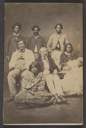 Photographer unknown :Portrait of [Jenkins] family