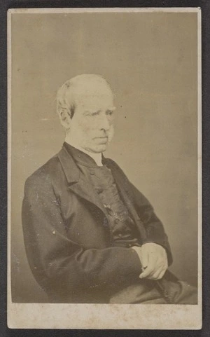 Photographer unknown :Portrait of Sir William Martin 1807-1880