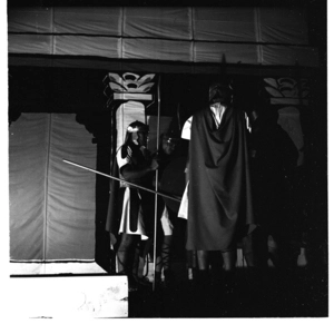 Scenes taken at Passion Play with an all Maori cast, Hastings