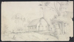 Marshall, Mary Frederica (Swainson) 1826-1854 :Kitchen at Hawkeshead [ca 1842]