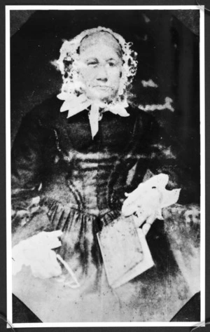 Copy print of a photograph of Jane Kendall