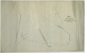 Plan showing position of Wealth of Nations Battery Level and Golden Ledge Tunnel, Keep It Dark Co