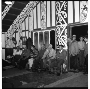 Scenes from the annual reunion of Maori World War I servicemen, Tikitiki Marae, Tikitiki, East Coast