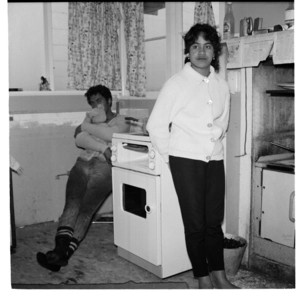 Young people at home, Lake Rotoiti area