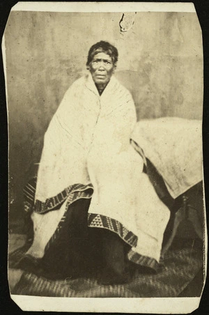 Portrait of an unidentified man wearing a cloak