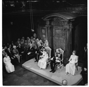 Visit of Queen Elizabeth II, opening of Parliament and visit to Wellington Hospital