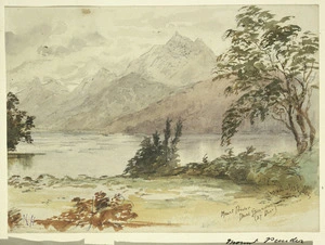 Holmes, Katherine McLean, 1849-1925 :Mount Pender, Dusky Sound. 27th Decr. 1877.