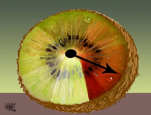 [Kiwifruit industry threatened]. 11 November 2010