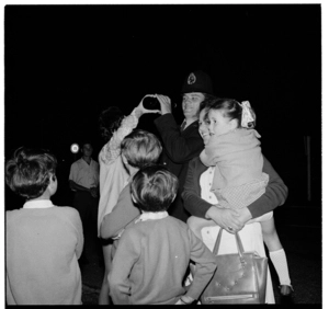 New Year's Eve celebrations at the Rotorua Amusement Park, 1970