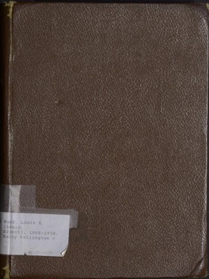 Early Wellington / compiled by Louis E. Ward ; prefaced by Robert Stout.
