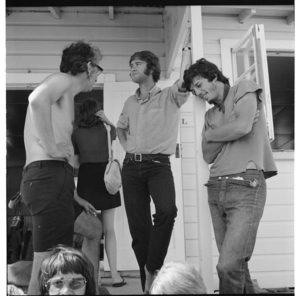 At the summer university congress at Curious Cove, Queen Charlotte Sound, 1971