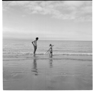 Nelson, Tahunanui Beach, 1971.