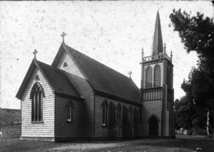 McCoskery, M :Photograph of St Peter's Church, Waipawa