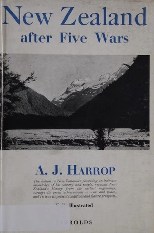New Zealand after five wars / A.J. Harrop.