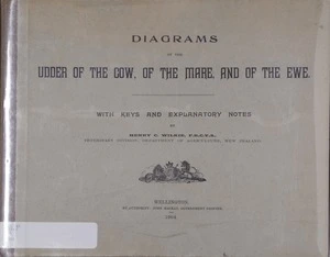 Diagrams of the udder of the cow, of the mare and of the ewe : with keys and explanatory notes / by Henry C. Wilkie.