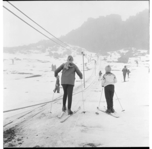 Turoa Skifield, Tongariro National Park.