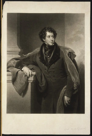 Briggs, Henry Perronet, 1792-1844 :[The 1st Marquis of Normanby] Lord Mulgrave. Engraved by Charles Turner; painted by H. P. Briggs, Esqr, R. A. London, published 2 Jan. 1836 by Colnaghi & Company..