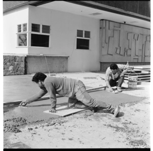 University building construction, Symond Street, Auckland