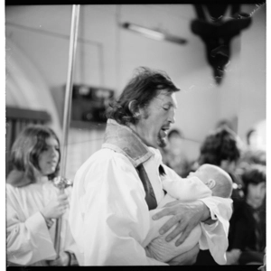 Christening of Gareth Eastgate, at St Anne's church, Northland, Wellington.