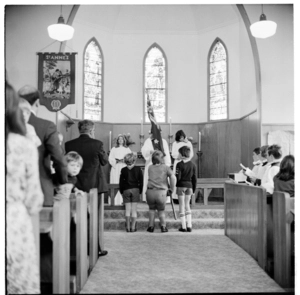 Service at St Anne's Anglican Church, Northland, Wellington