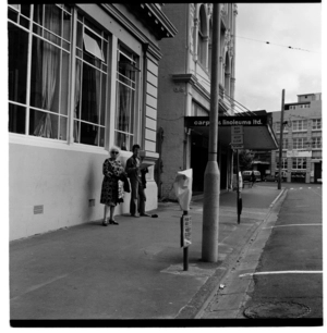 Scenes in Wellington including Taranaki Street wharf area, Wellington, 1973.