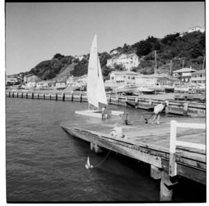 Evans Bay, Wellington, 1974.