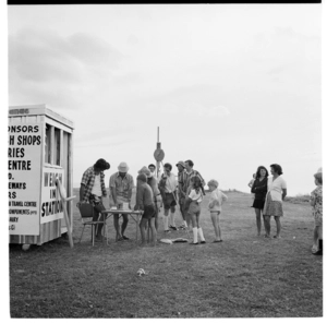 Fishing competition, Kapiti coast, 1973.