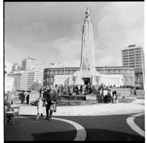 Anzac Day, Wellington, 1974.