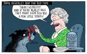 Dame Beverley and the Red Tape