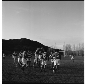 Rugby game, Ruatoria; Whanarua Bay