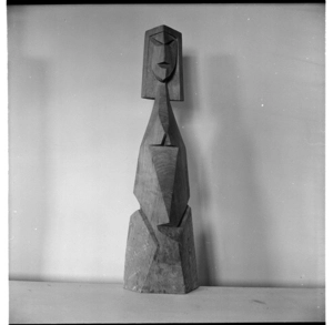 Sculpture in wood and clay by Arnold Wilson; Bay of Islands College, Kawakawa