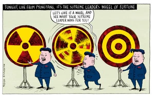 Tonight, Live From Pyongyang, It's the Supreme Leader's Wheel of Fortune
