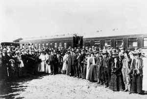 Passengers who travelled on the first Main Trunk train, including Sir Joseph Ward