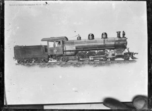 "Q" class steam locomotive no. 350 (4-6-2 type).