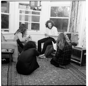 Gathering of young people in a house in Wellington