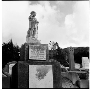 Tombstones at Karori Cemetery, Wellington