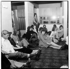 Attendees at a conference on reforming NZ secondary education, linking the Department of Education and the National Committee on Women