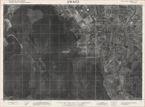 Awaiti / this map was compiled by N.Z. Aerial Mapping Ltd. for Lands & Survey Dept., N.Z.